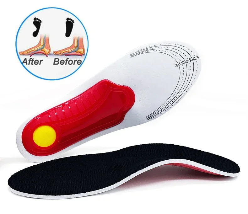 Orthopaedic Shock Absorbing Insoles With Arch Support Plantar Fascia Insole - Image 7