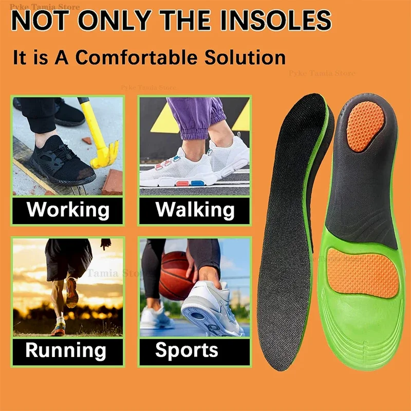 Orthopedic Arch Support Insoles Thick Shock Absorption Plantar Fascia Insole - Image 6