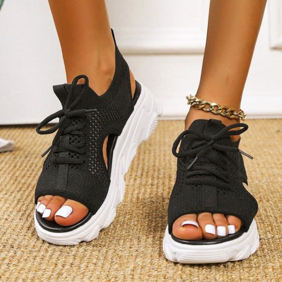 Orthopedic Sandals for Women with Slip-On Design, Breathable Material, and Foot Pain Relief Support - Image 5