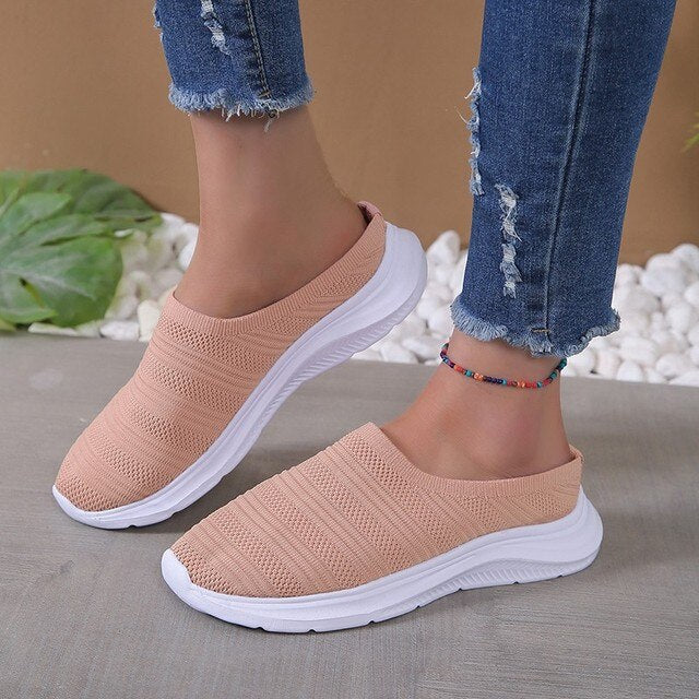 Orthopedic Slip-On Shoes for Summer, Breathable Non-Slip Design with Comfortable Padded Insole - Image 4