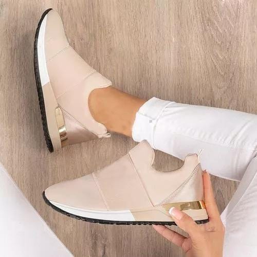Orthopedic Sneakers for Women, Lightweight Comfort Shoes with Soft Damping Sole and Elegant Design for Casual and Active Wear