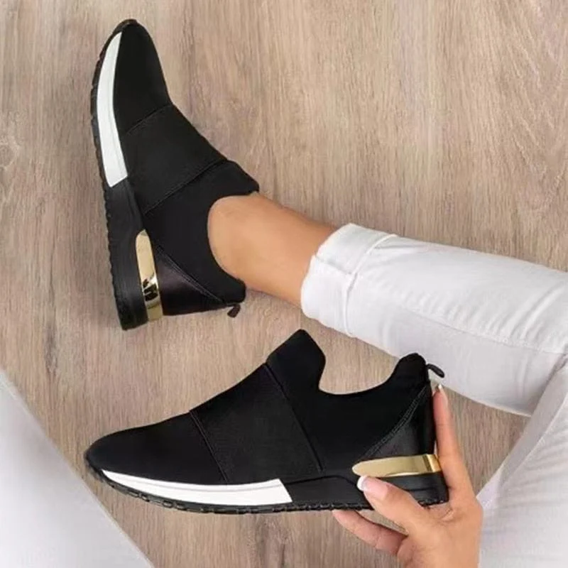 Orthopedic Sneakers for Women, Lightweight Comfort Shoes with Soft Damping Sole and Elegant Design for Casual and Active Wear - Image 2