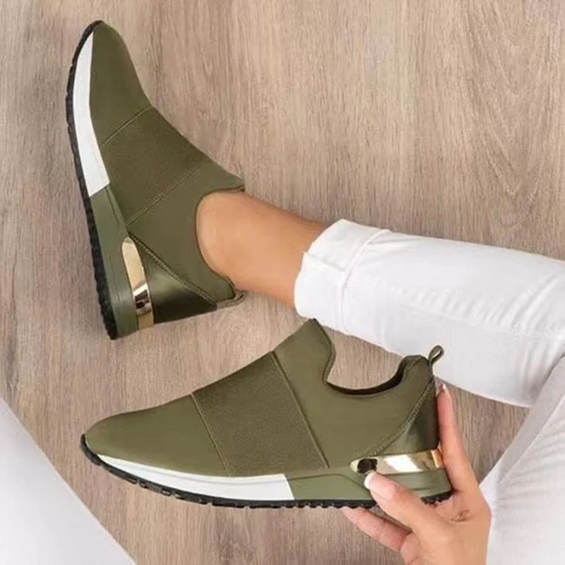 Orthopedic Sneakers for Women, Lightweight Comfort Shoes with Soft Damping Sole and Elegant Design for Casual and Active Wear - Image 3