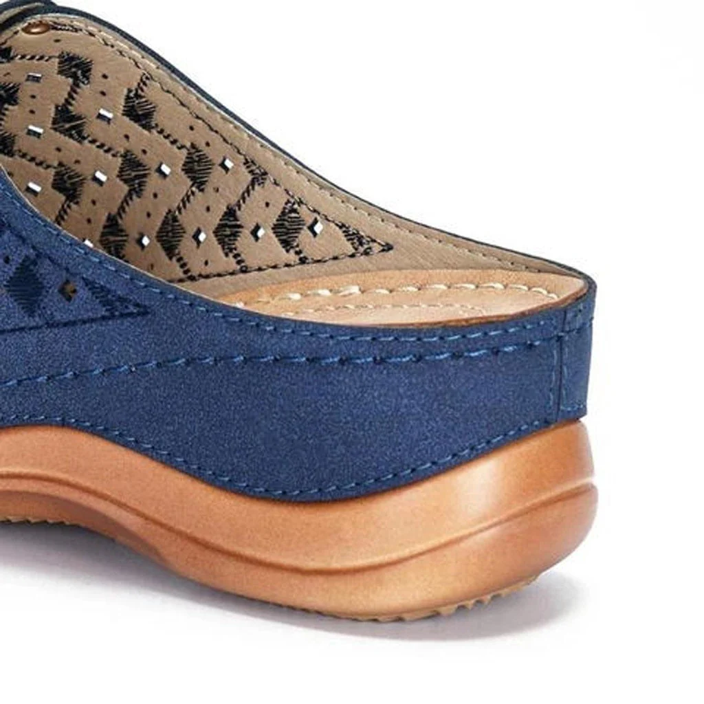 Orthopedic Summer Sandals for Women with Elevated Insole and Breathable Open Toe Design for Ultimate Comfort - Image 5