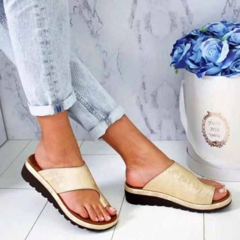 Orthopedic Women's Sandals for Hallux Valgus Relief, Comfortable Fit with Padded Insole and Stylish Design - Image 10