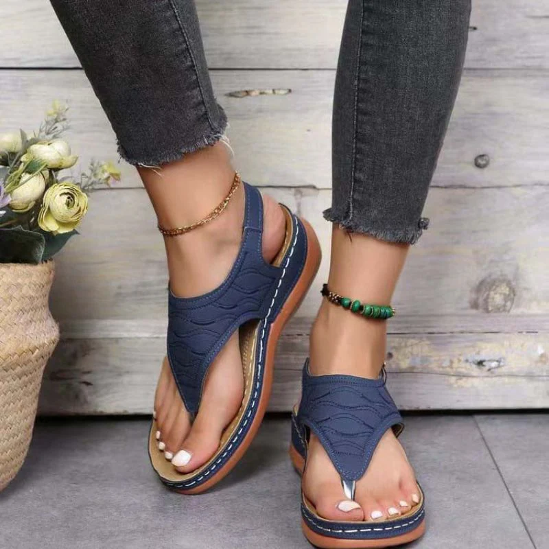 Orthopedic Women's Sandals with Comfortable Insole, Durable Design, Stylish and Versatile for Everyday Wear - Image 4