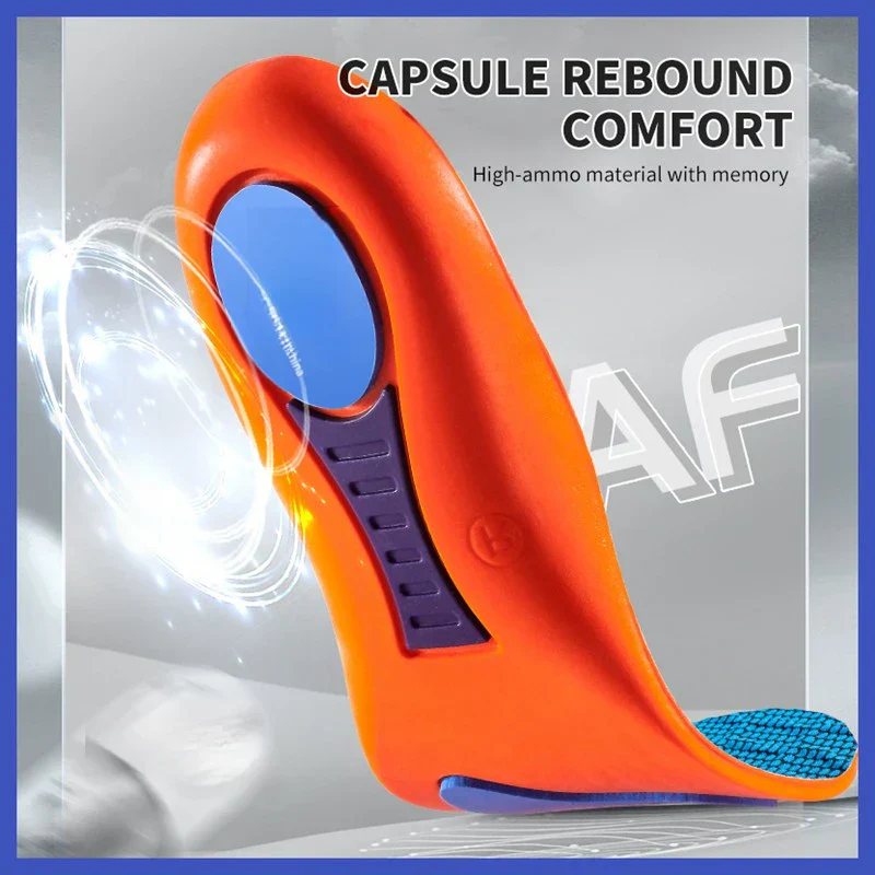 Orthotic Insoles Silicone For Shoes Arch Support Insole With Shock Absorption Plantar Fasciitis Relief Fall 2025 - Image 4