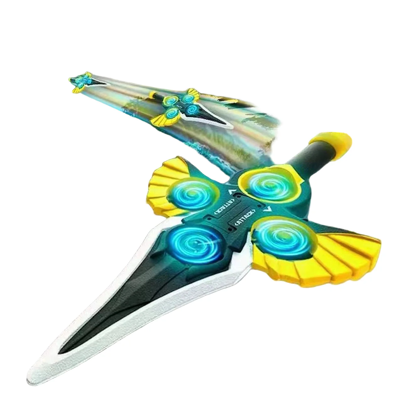 Flying Sword Toy Gesture Control Foam RC Stunt Toy Outdoor - Image 2