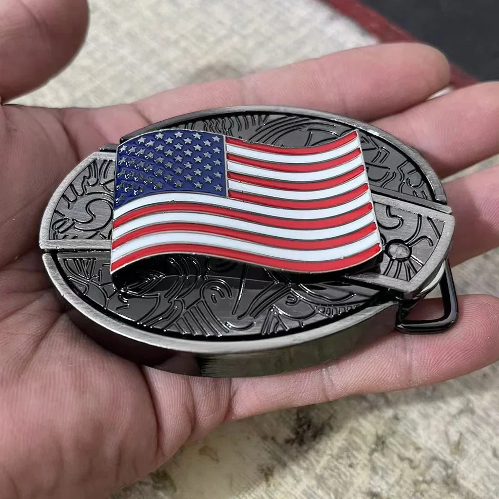 Outdoor Sports Versatile Men's Belt Buckle - Alloy, 7.6cm x 5.8cm, Durable & Stylish - Image 27