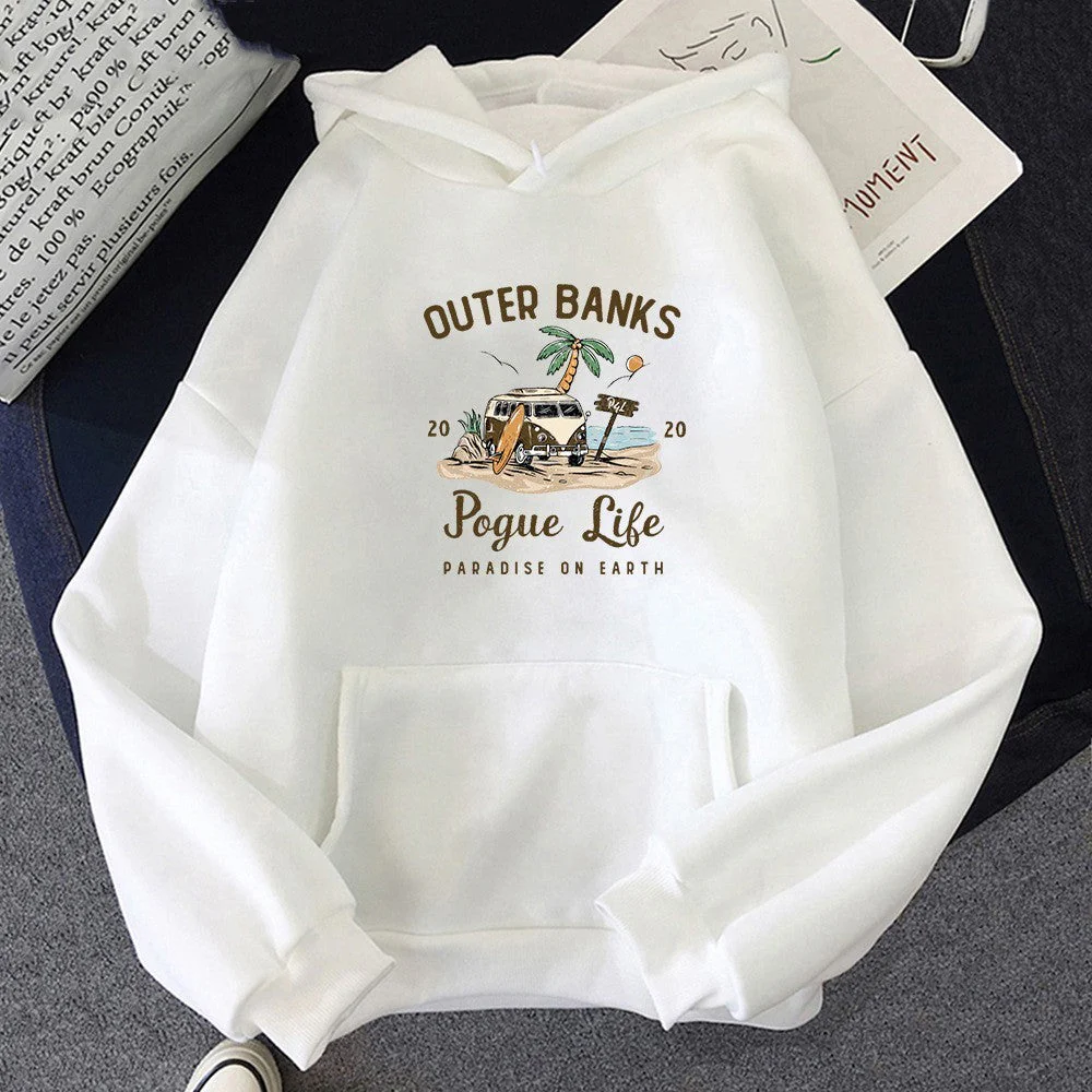 Oversized Cozy Unisex Hoodie - Pullover, Polyester, Casual - Image 11