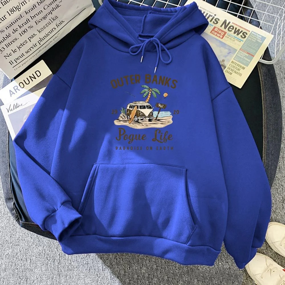 Oversized Cozy Unisex Hoodie - Pullover, Polyester, Casual - Image 4