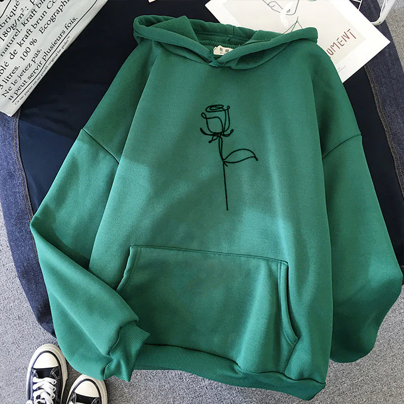 Oversized Cozy Women’s Hoodie - Relaxed Fleece, Casual - Image 12