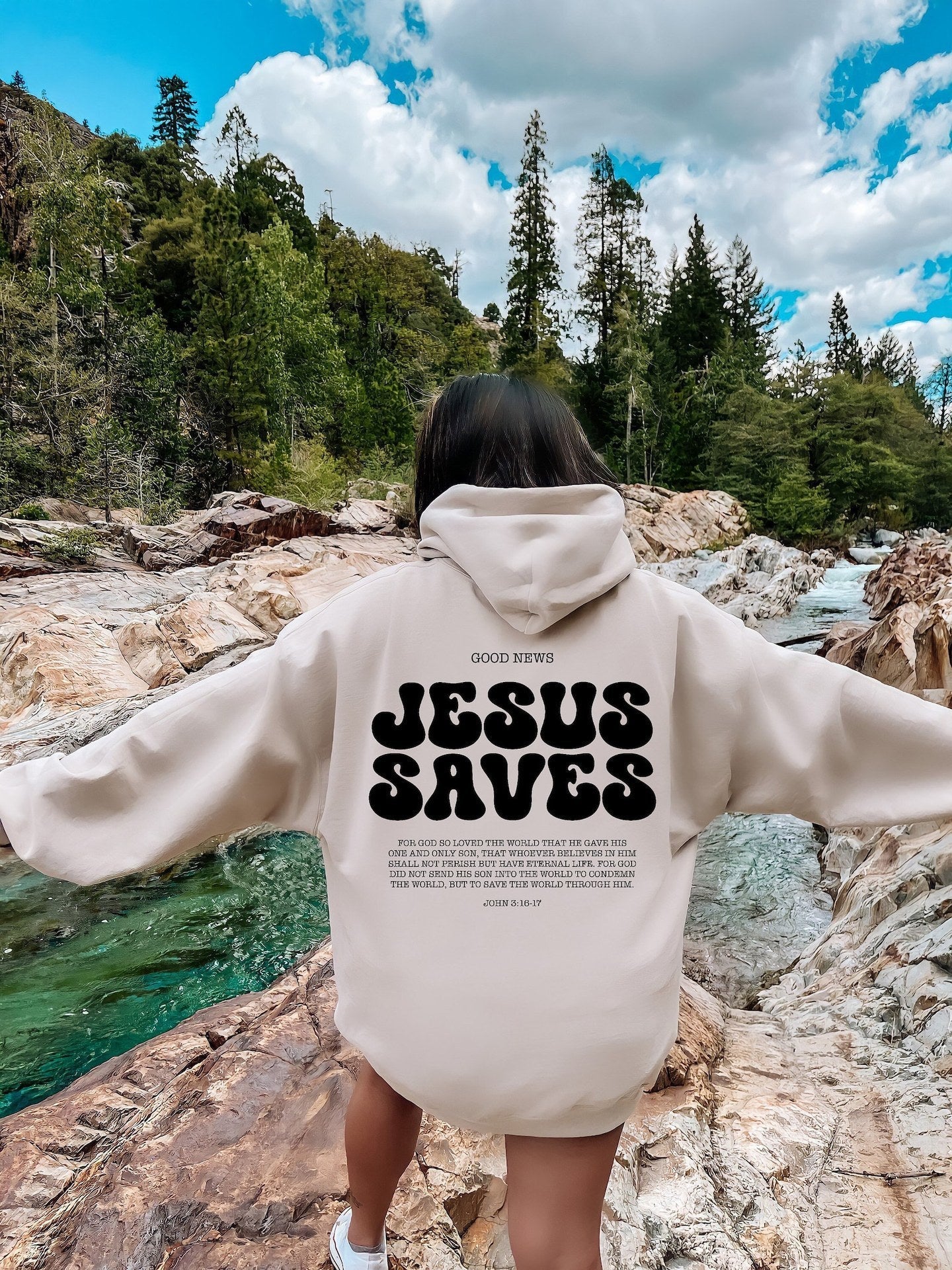 Oversized Cozy Women’s Hoodie - Relaxed Polyester Pullover - Image 9