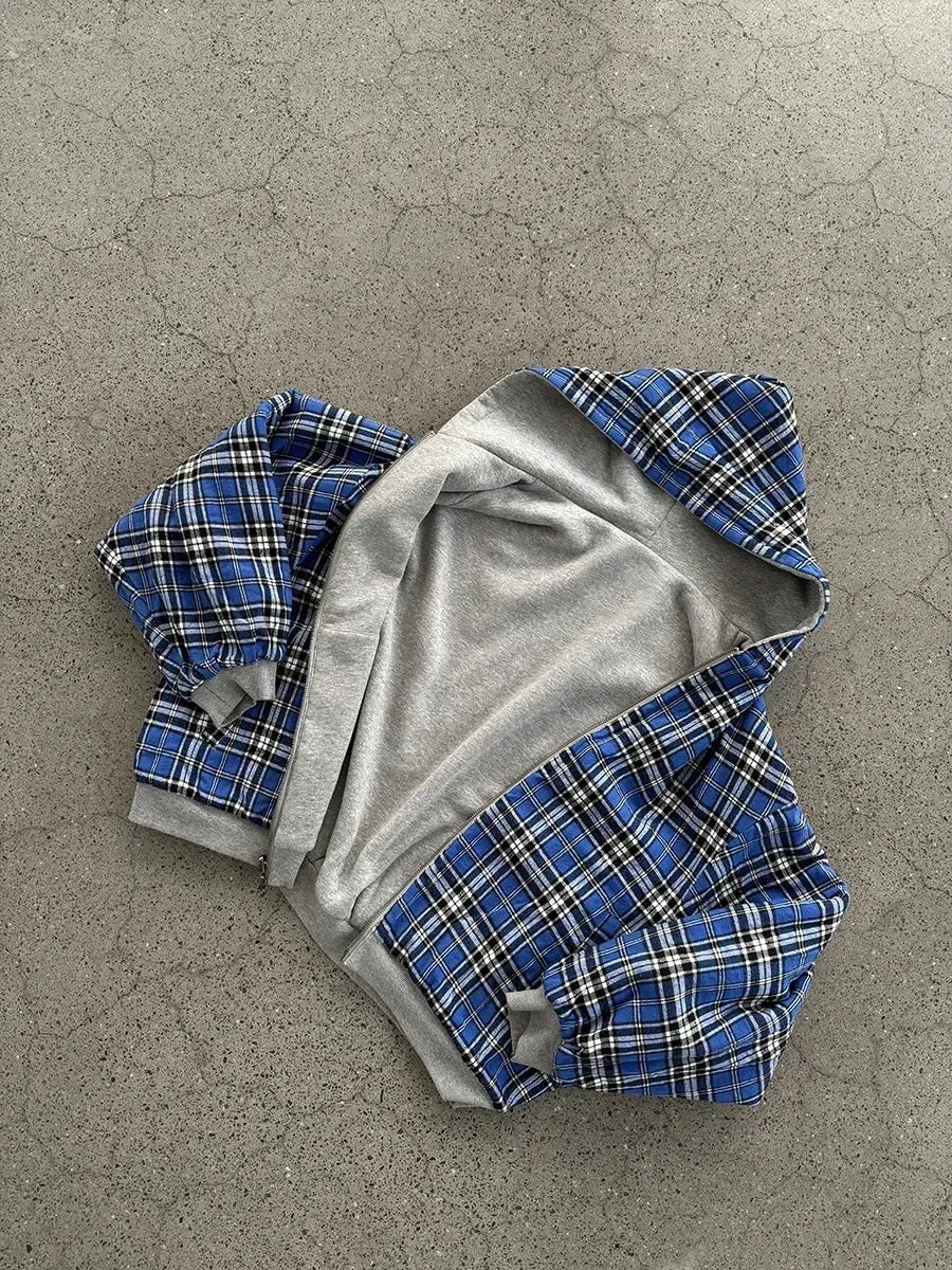 Oversized Cozy Women's Zip Hoodie - Boxy Cut, Cotton - Image 12