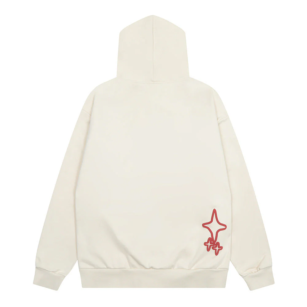 Oversized Men’s Hooded Cardigan - Zip, Cotton, Autumn - Image 3