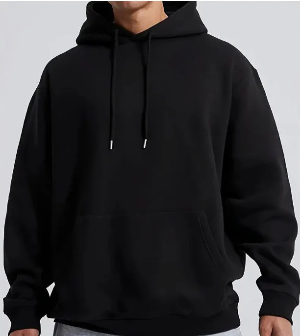 Oversized Men's Hooded Jumper - Relaxed Fit, Casual - Image 2