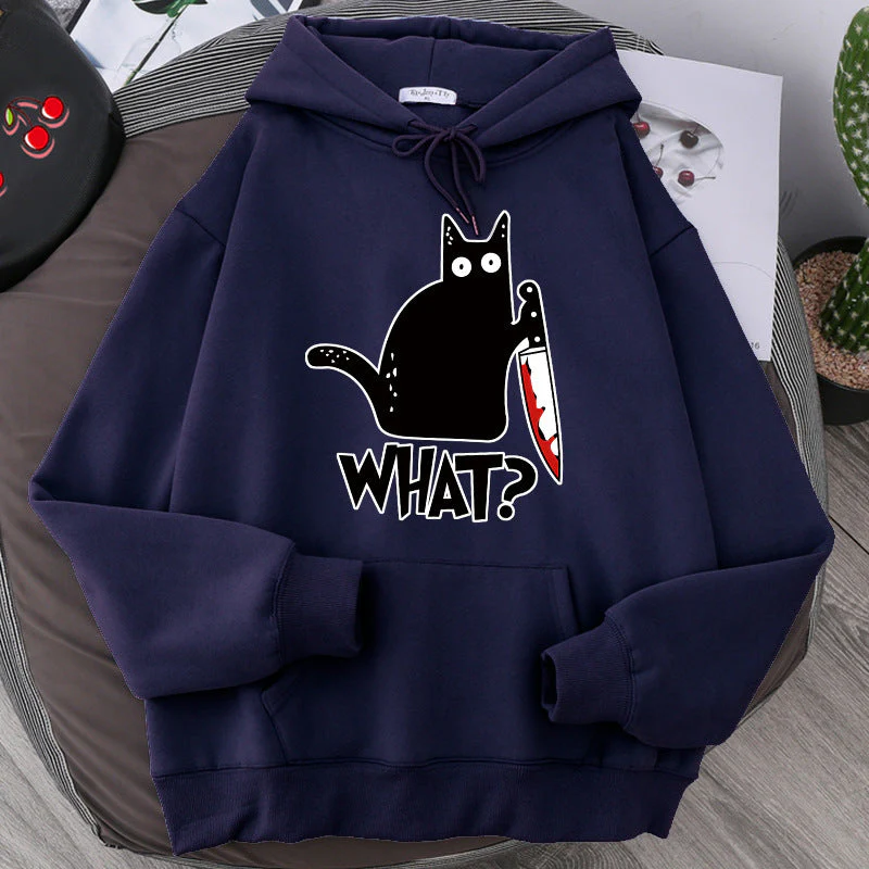 Oversized Men’s Hoodie - Graphic Pullover, Wool Lined Casual - Image 11