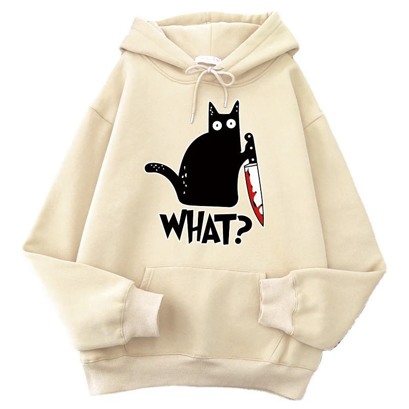 Oversized Men’s Hoodie - Graphic Pullover, Wool Lined Casual - Image 2
