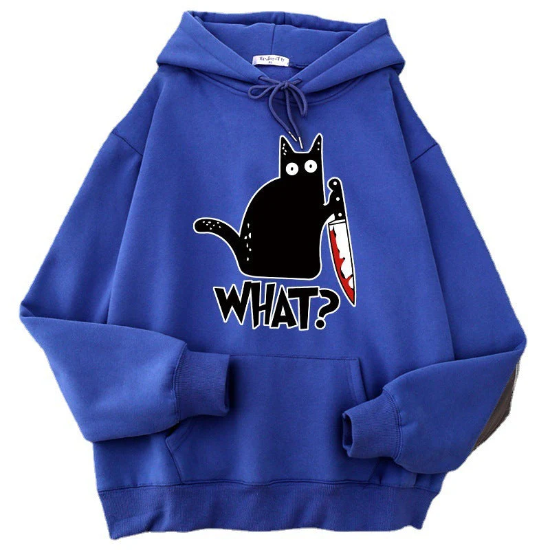 Oversized Men’s Hoodie - Graphic Pullover, Wool Lined Casual - Image 4