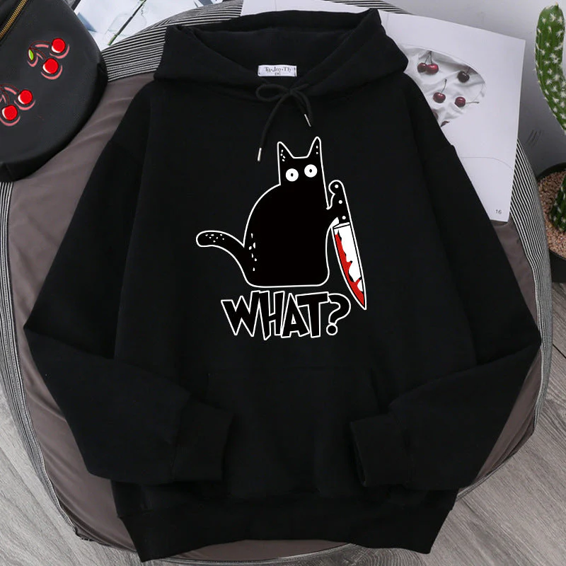 Oversized Men’s Hoodie - Graphic Pullover, Wool Lined Casual - Image 7