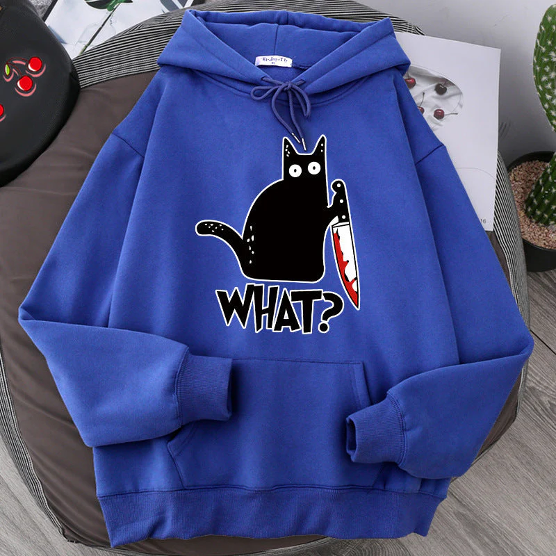 Oversized Men’s Hoodie - Graphic Pullover, Wool Lined Casual - Image 8