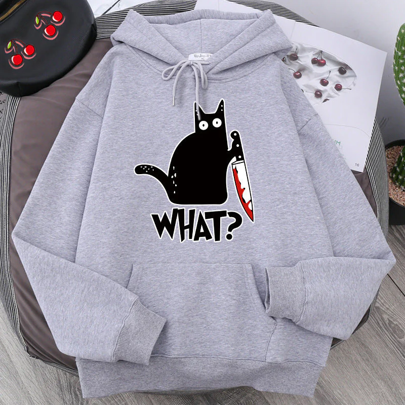 Oversized Men’s Hoodie - Graphic Pullover, Wool Lined Casual - Image 9