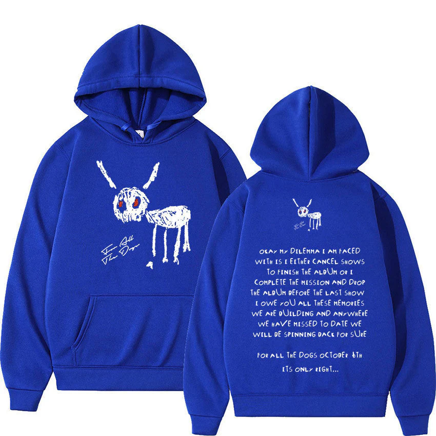 Oversized Men's Hoodie - Relaxed Spandex Blend, Streetwear - Image 11