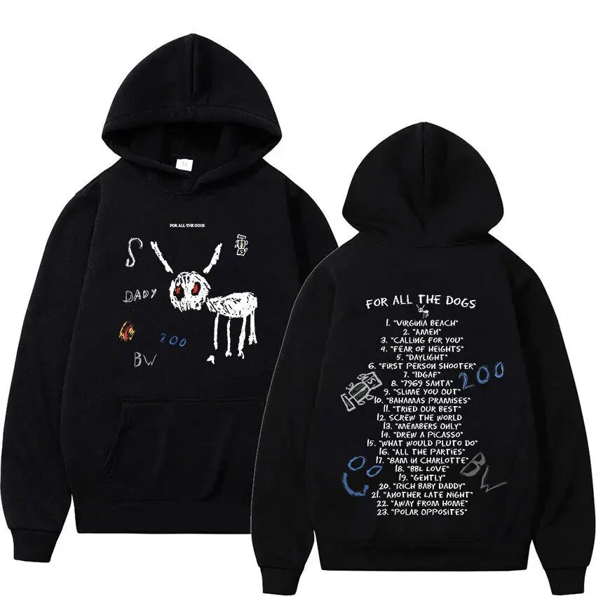 Oversized Men's Hoodie - Relaxed Spandex Blend, Streetwear - Image 14