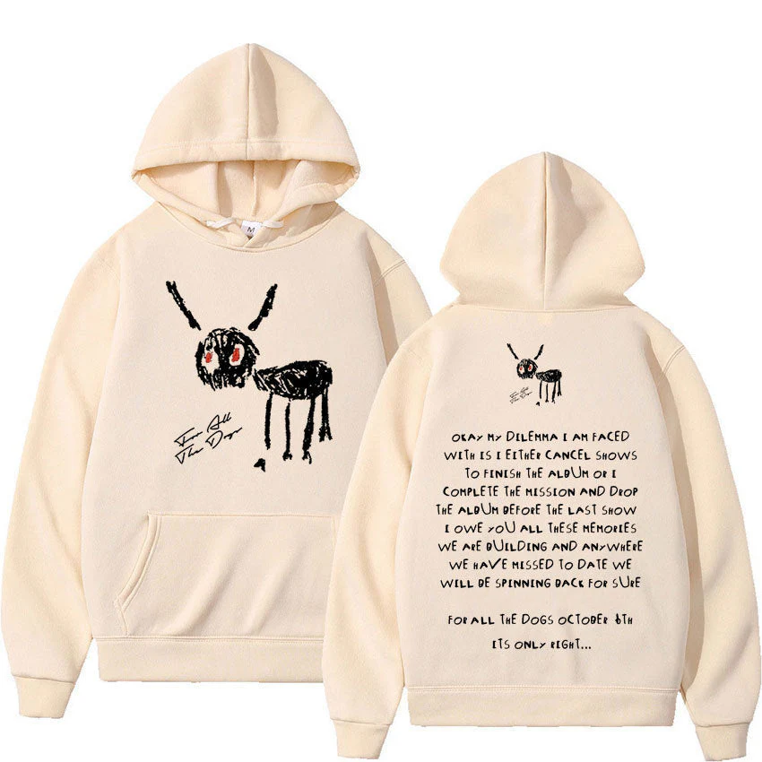 Oversized Men's Hoodie - Relaxed Spandex Blend, Streetwear - Image 16