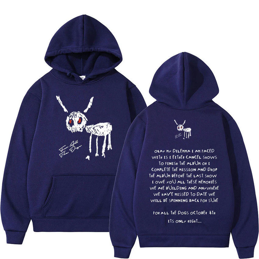 Oversized Men's Hoodie - Relaxed Spandex Blend, Streetwear - Image 17