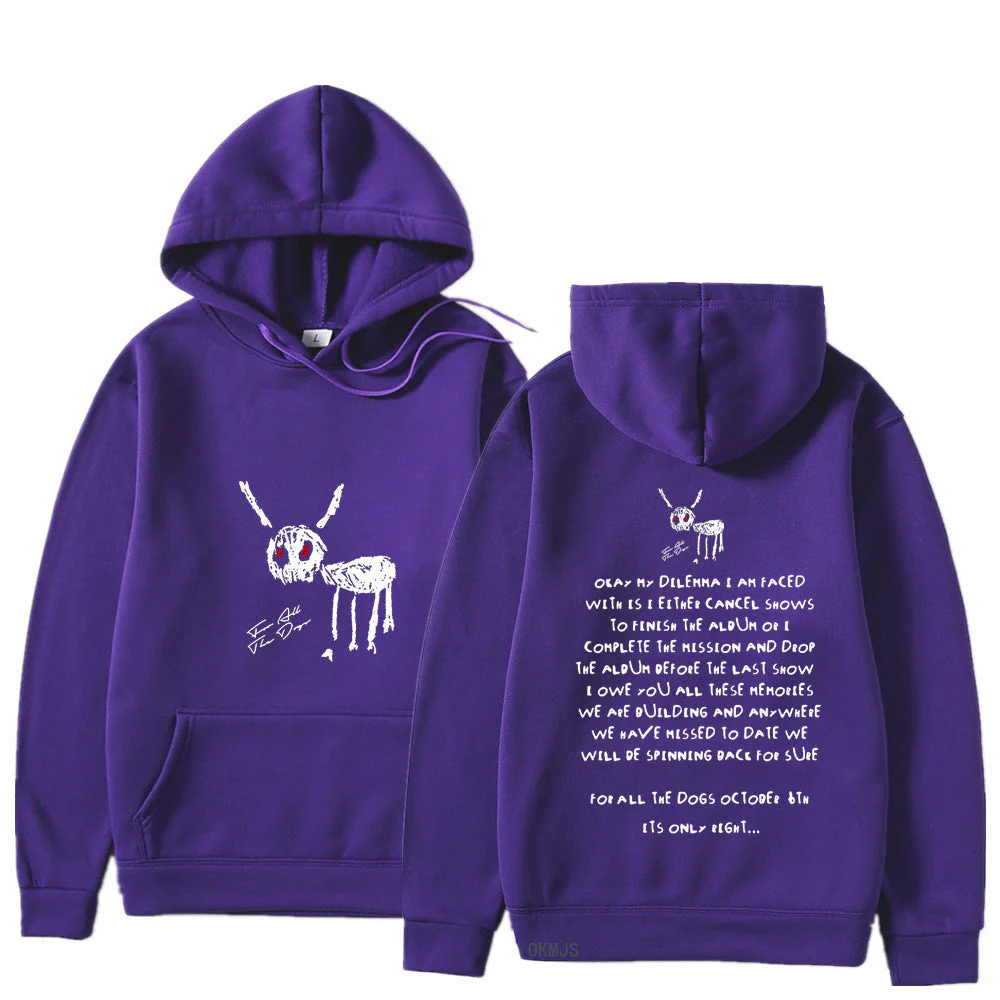 Oversized Men's Hoodie - Relaxed Spandex Blend, Streetwear - Image 20