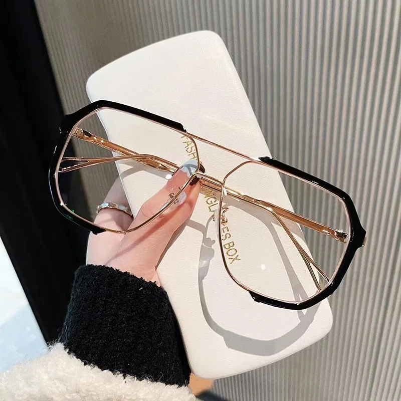 Oversized Sunglasses Women 2025 Unique One Piece UV400 Fashion Eyewear - Image 2