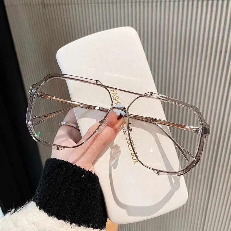 Oversized Sunglasses Women 2025 Unique One Piece UV400 Fashion Eyewear - Image 6