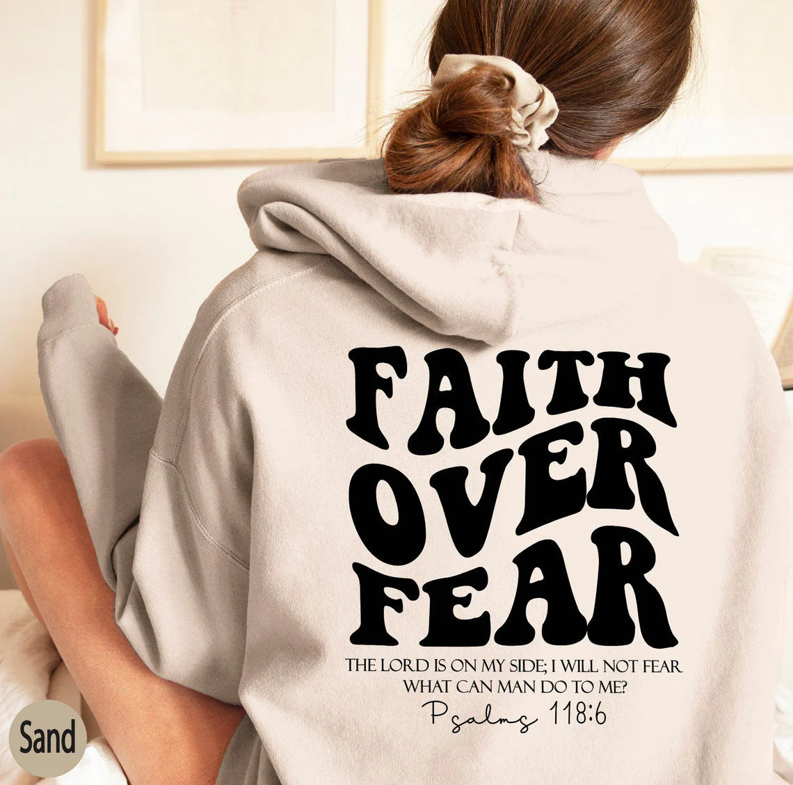 Oversized Unisex Hoodie - Relaxed Pullover, Fleece, Casual - Image 6
