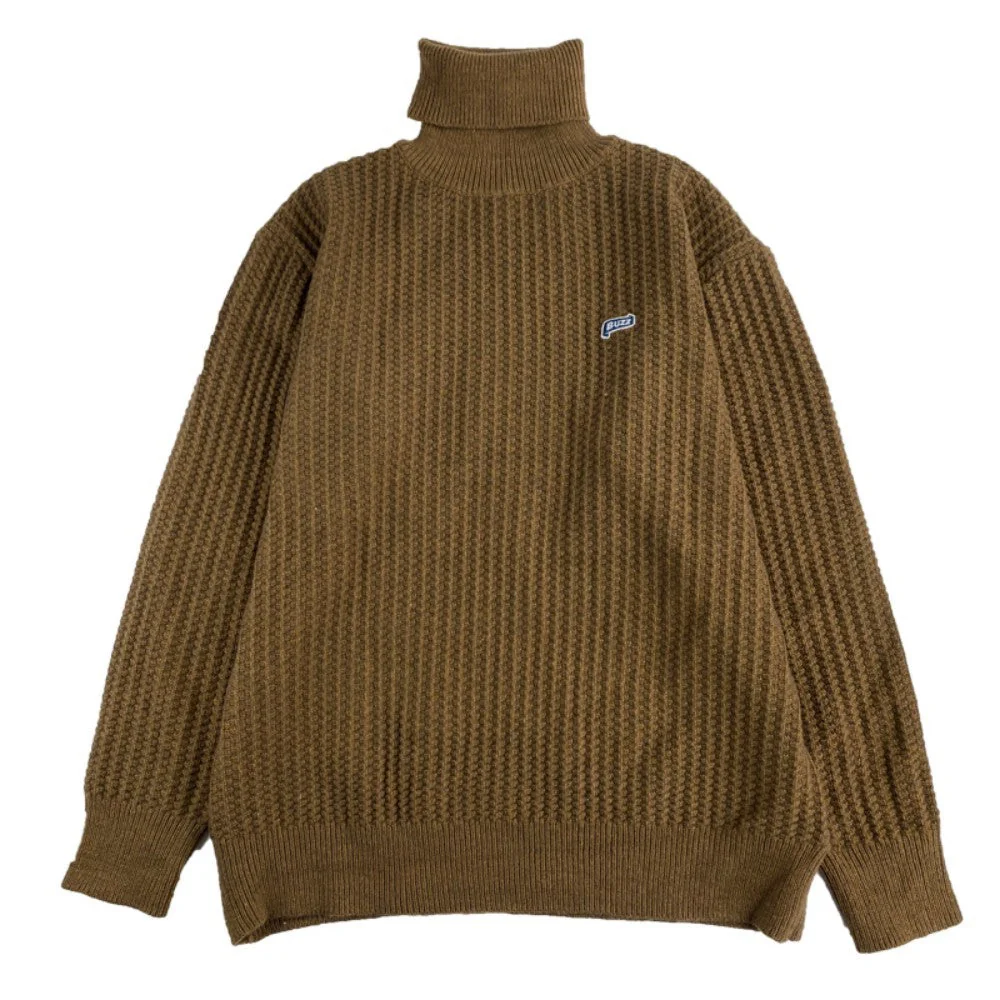 Oversized Unisex Sweater – Turtleneck, Knit, For Layering - Image 7