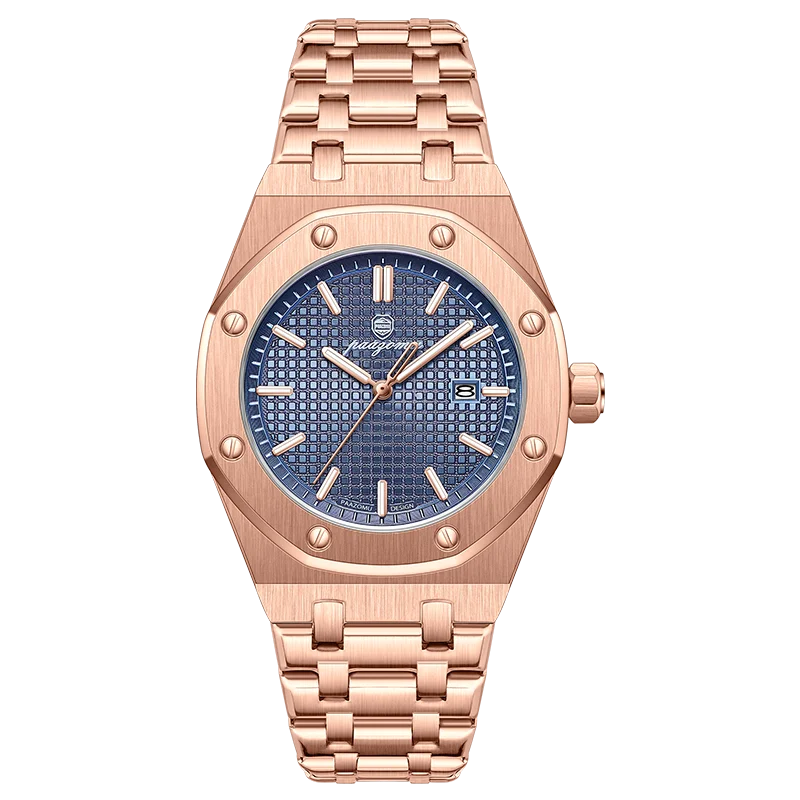 Quartz Stainless Steel Business Watch Waterproof Date - Image 8