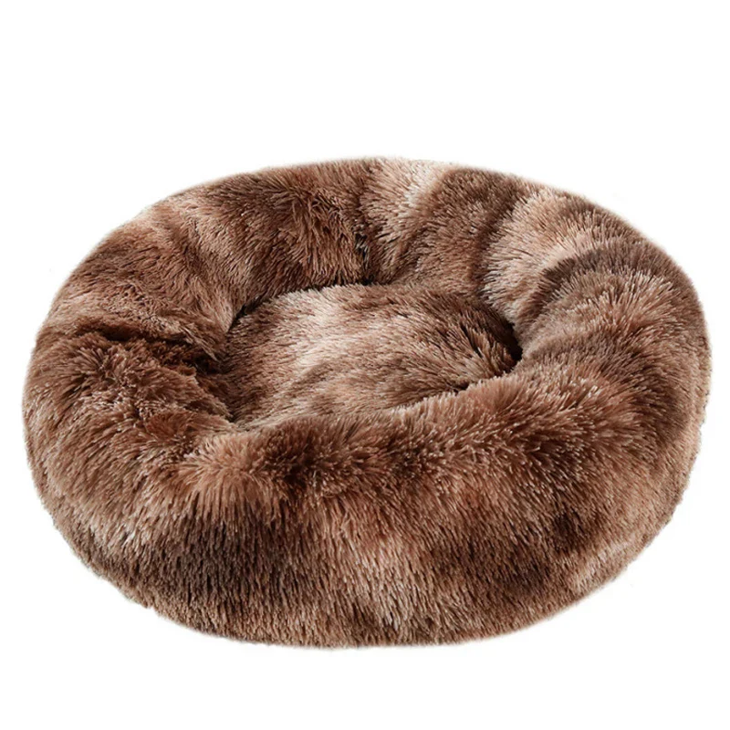 Pet Bed Round Plush Bed Winter Warm 2026 Washable Cozy Comfort For Pets - Image 10