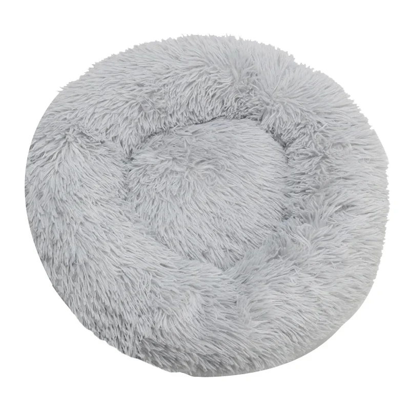 Pet Bed Round Plush Bed Winter Warm 2026 Washable Cozy Comfort For Pets - Image 17