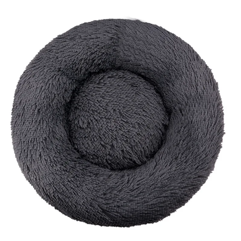 Pet Bed Round Plush Bed Winter Warm 2026 Washable Cozy Comfort For Pets - Image 19