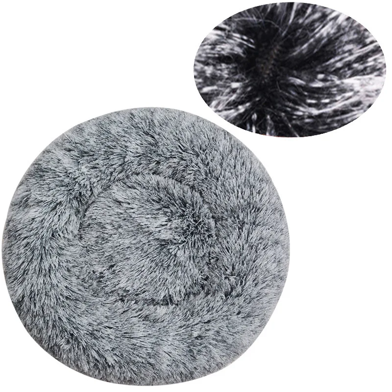 Pet Bed Round Plush Bed Winter Warm 2026 Washable Cozy Comfort For Pets - Image 20