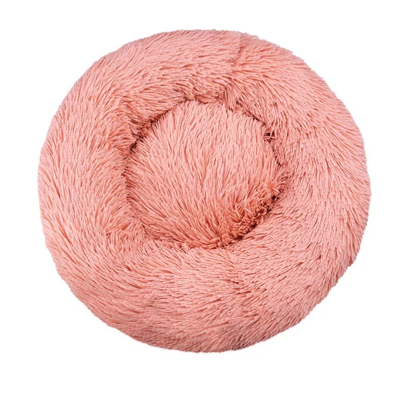 Pet Bed Round Plush Bed Winter Warm 2026 Washable Cozy Comfort For Pets - Image 8