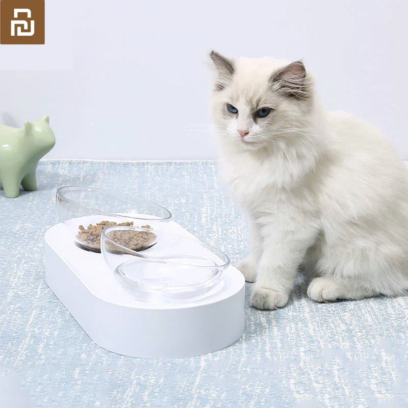 Pet Bowls Adjustable Double Feeder Station Home 2025 Anti Spill Easy Clean Feeding For Dogs And Cats - Image 2