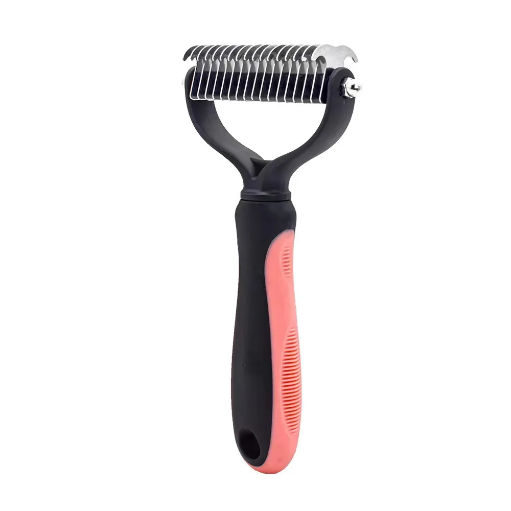 Pet Grooming Care Deshedding Brush for Dogs & Cats - Fur Remover & Knot Cutter Comb - Image 14