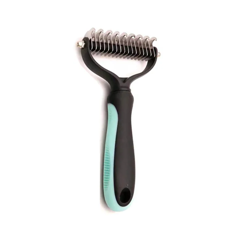Pet Grooming Care Deshedding Brush for Dogs & Cats - Fur Remover & Knot Cutter Comb - Image 16