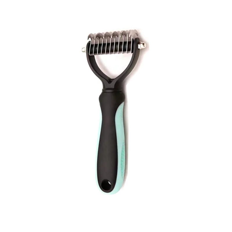 Pet Grooming Care Deshedding Brush for Dogs & Cats - Fur Remover & Knot Cutter Comb - Image 17
