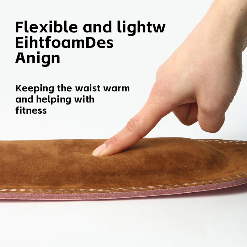 Pink Women's Weight Lifting Belt - Gym Fitness Equipment for Squats & Powerlifting - Image 5