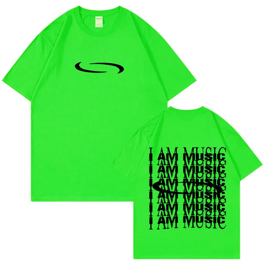 PlayBoi Carti ''I'm Music T-shirt'' Opium Ken Carson Tour Rap Fashion Hip Hop Oversized Tees - Image 11