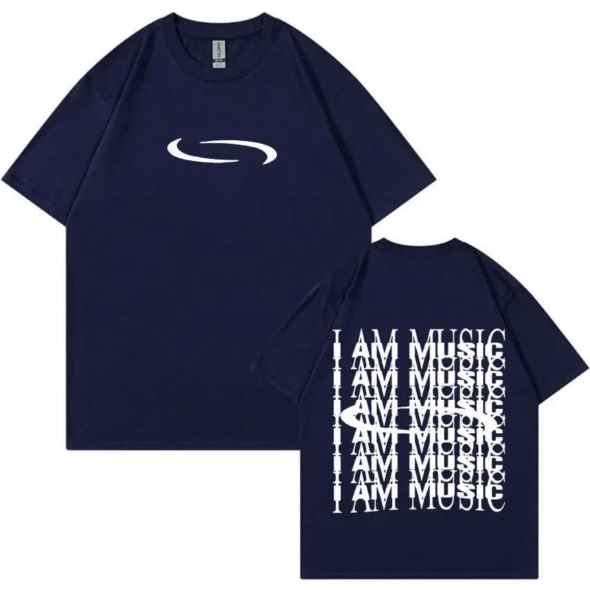 PlayBoi Carti ''I'm Music T-shirt'' Opium Ken Carson Tour Rap Fashion Hip Hop Oversized Tees - Image 4