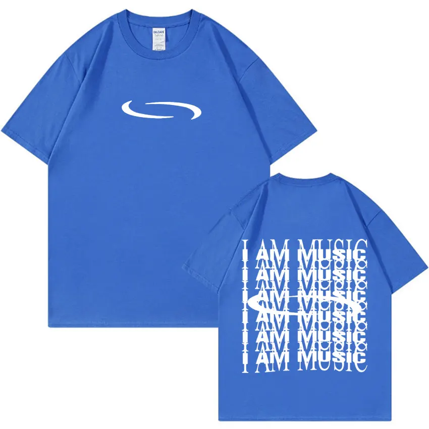 PlayBoi Carti ''I'm Music T-shirt'' Opium Ken Carson Tour Rap Fashion Hip Hop Oversized Tees - Image 6