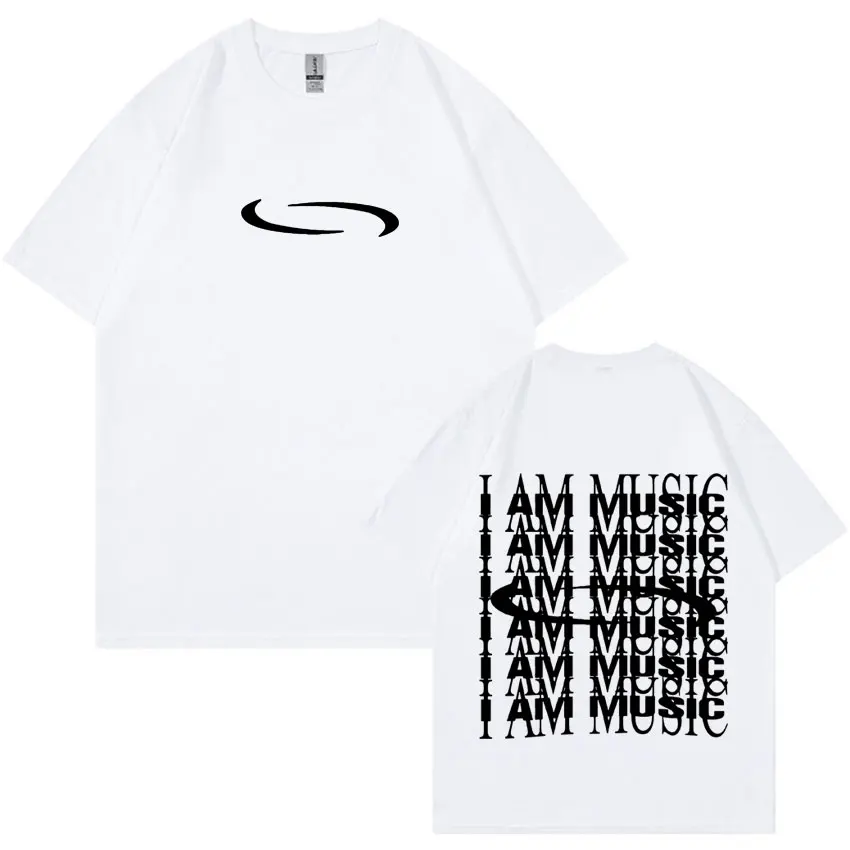 PlayBoi Carti ''I'm Music T-shirt'' Opium Ken Carson Tour Rap Fashion Hip Hop Oversized Tees - Image 7